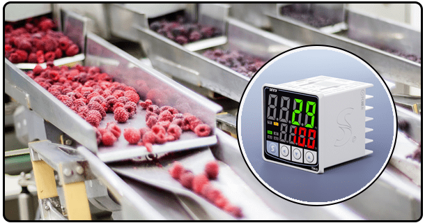 Sinny temperature controllers for food industry